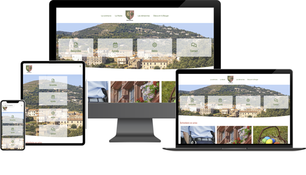 Site web pour les collectivités locales & mairies
